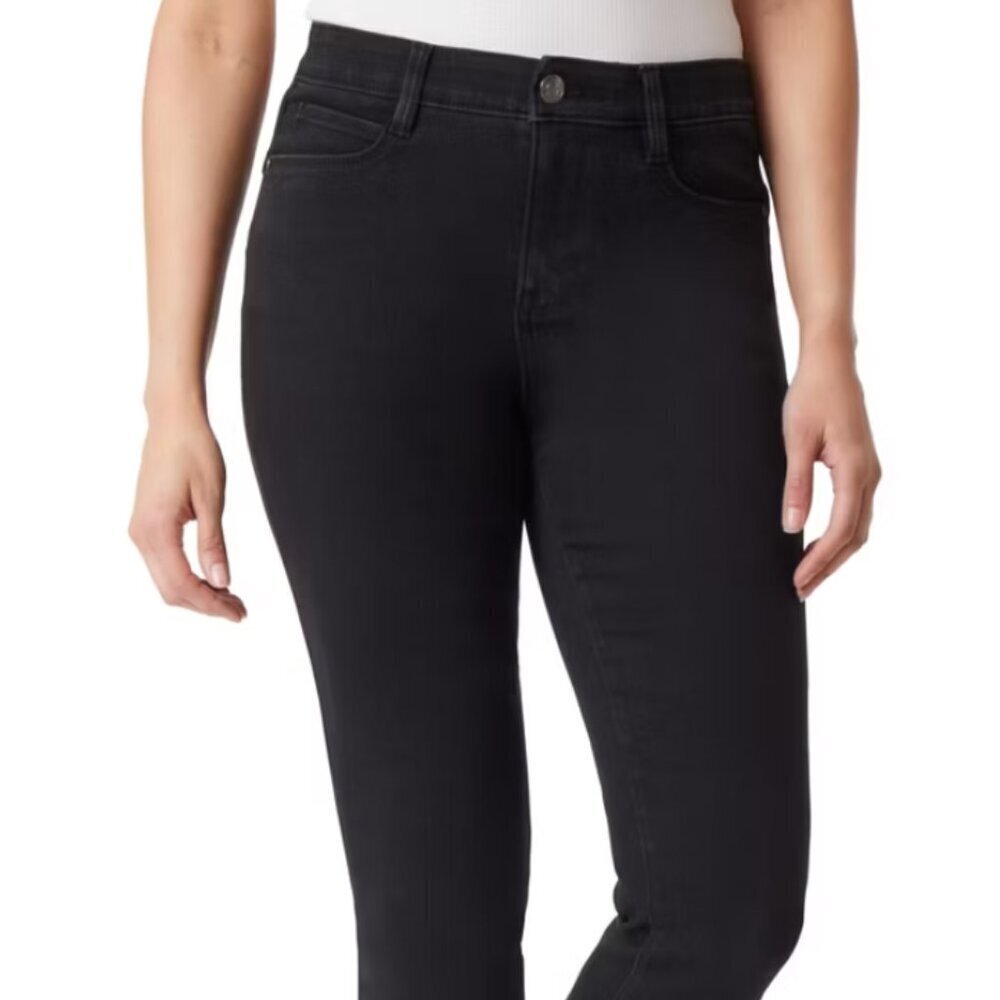 Angels Forever Young Everluxe Lift Straight Black Skinny Jeans Size 6/28